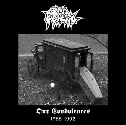 OLD FUNERAL - Our Condolences (1988-1992) cover 