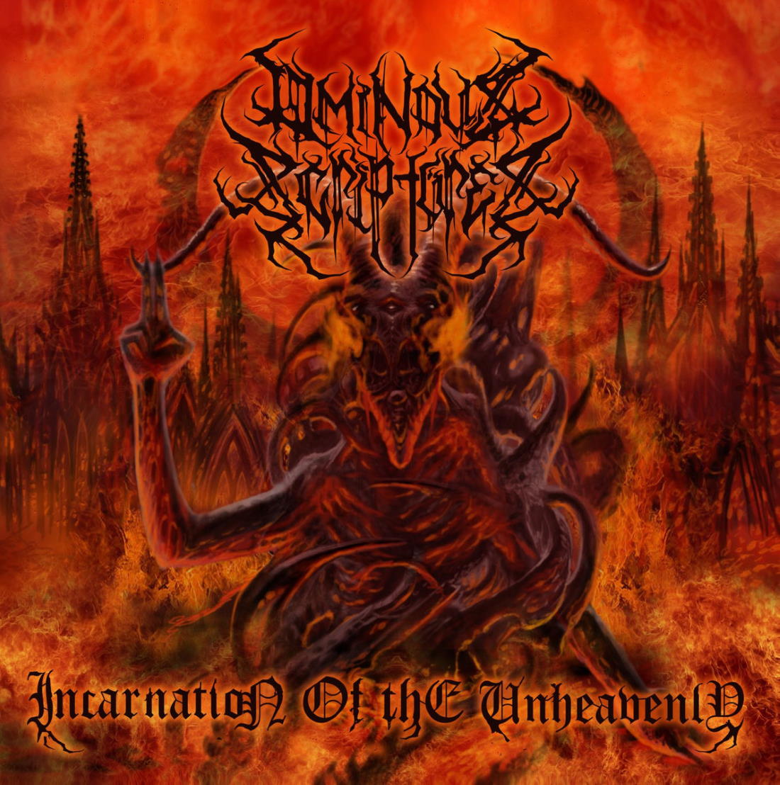 OMINOUS SCRIPTURES - Incarnation of the Unheavenly cover 