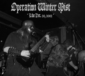 OPERATION WINTER MIST - Live Dec. 20, 2002 cover 