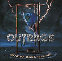 OUTRAGE - Days of Rage 1986-1991 cover 