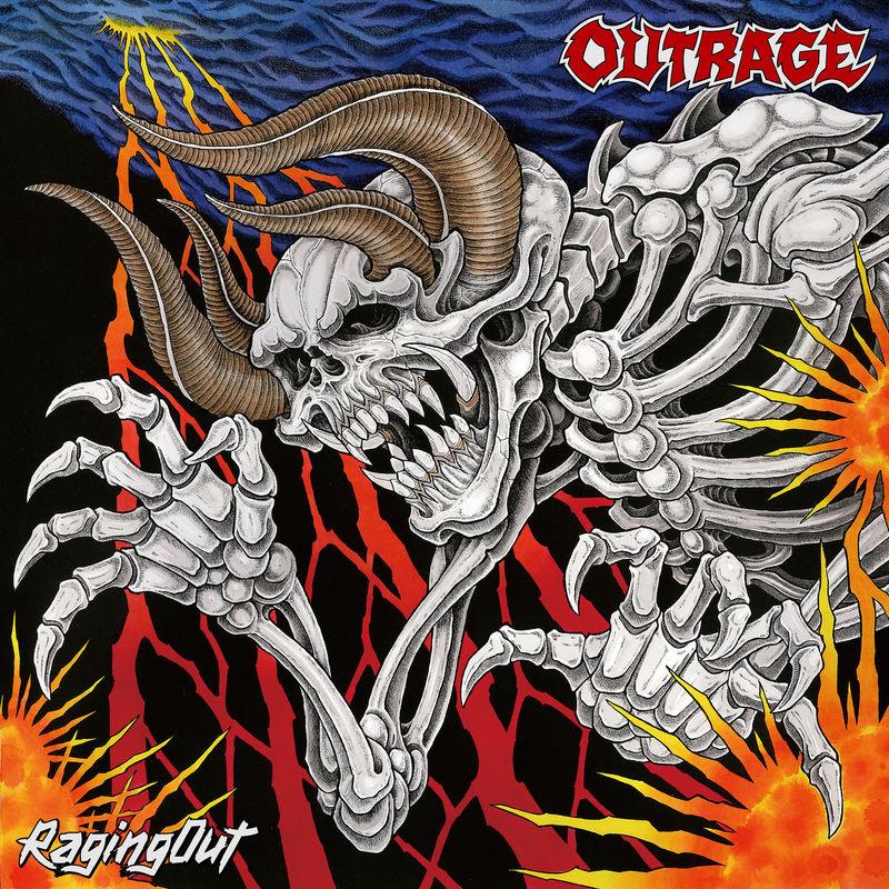 OUTRAGE - Raging Out cover 