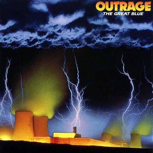 OUTRAGE - The Great Blue cover 