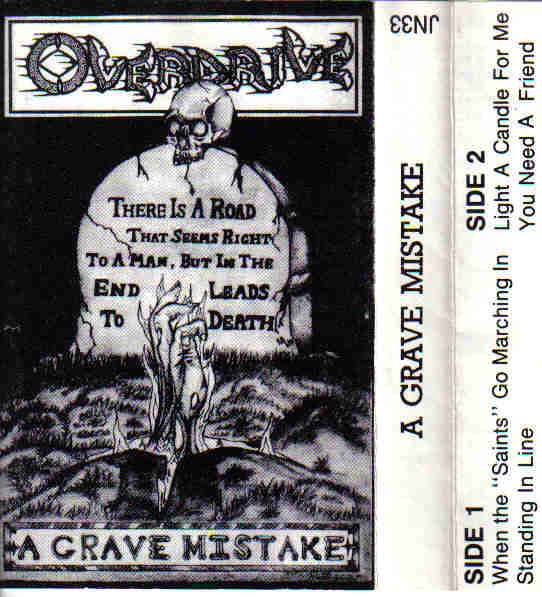 OVERDRIVE - A Grave Mistake cover 