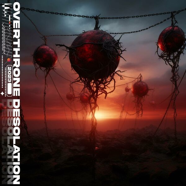 OVERTHRONE - Desolation cover 