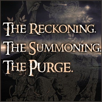 OVID'S WITHERING - The Reckoning. The Summoning. The Purge cover 