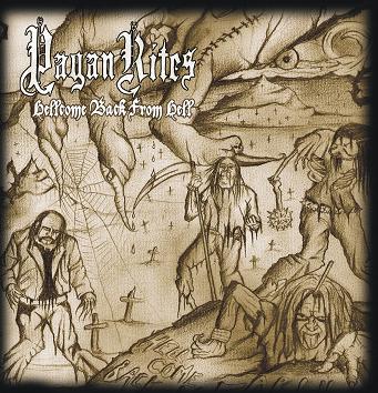 PAGAN RITES - Hellcome Back from Hell cover 