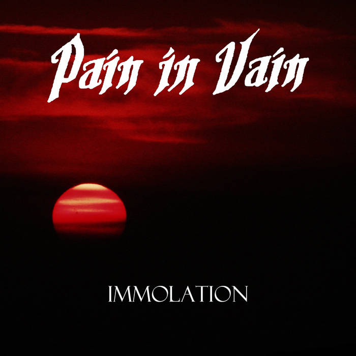 PAIN IN VAIN - Immolation cover 