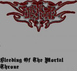 PANIC DISORDER - Bleeding of the Mortal Throne cover 