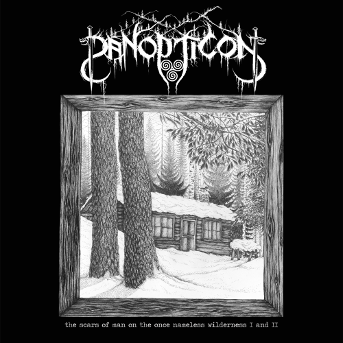 PANOPTICON - The Scars of Man on the Once Nameless Wilderness I & II cover 