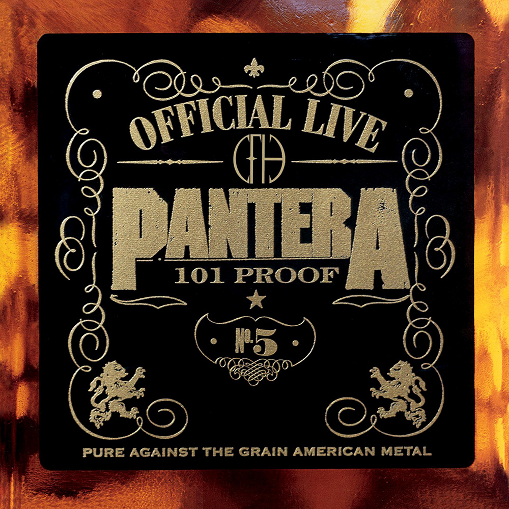 PANTERA - Official Live: 101 Proof cover 