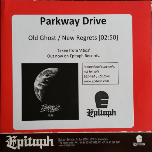 PARKWAY DRIVE - Old Ghost / New Regrets cover 
