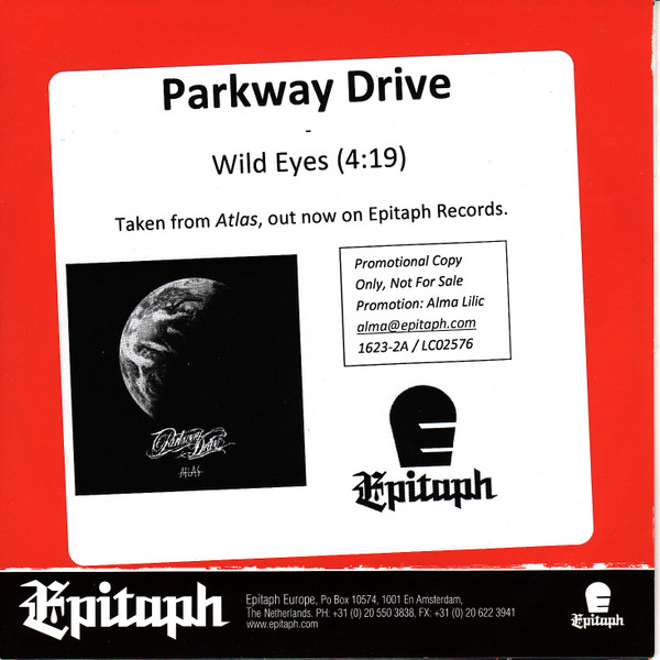 PARKWAY DRIVE - Wild Eyes cover 