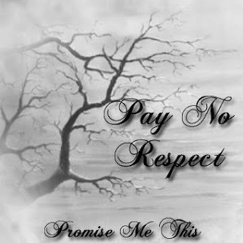 PAY NO RESPECT - Promise Me This cover 