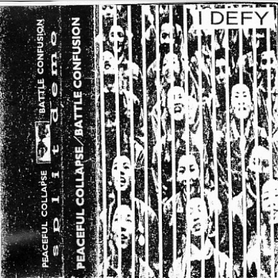 PEACEFUL COLLAPSE - I Defy cover 