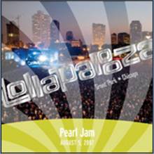 PEARL JAM - Live At Lollapalooza cover 