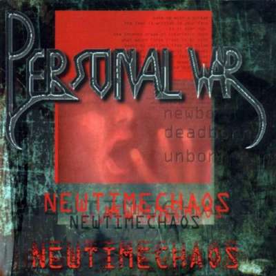PERZONAL WAR - Newtimechaos cover 