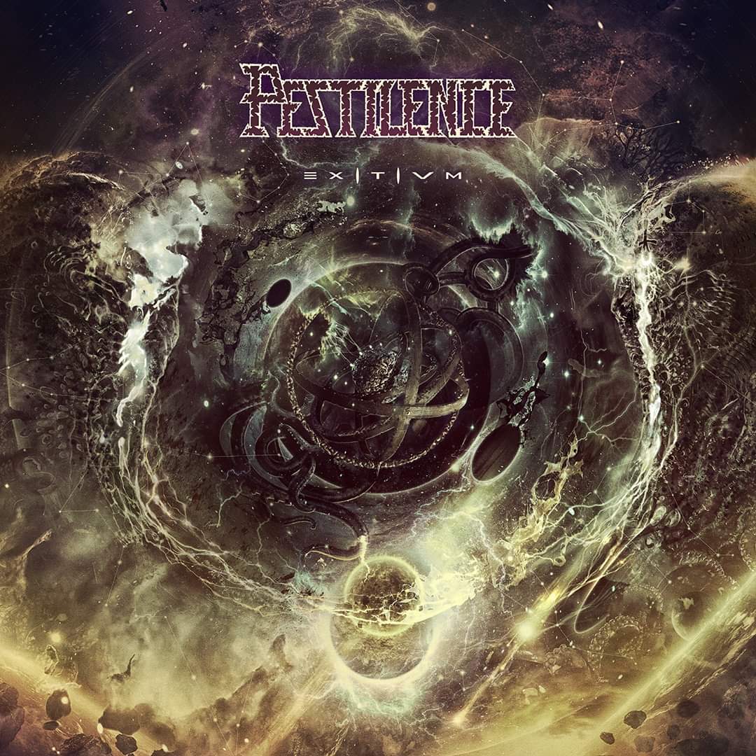 PESTILENCE - Exitivm cover 