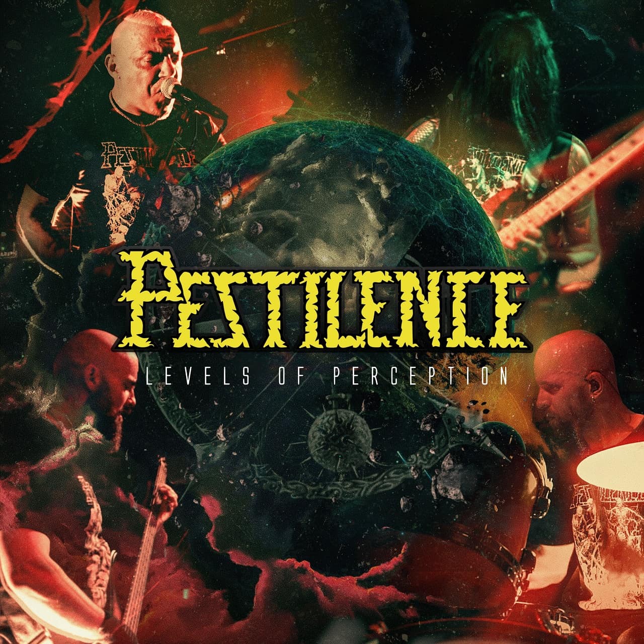 PESTILENCE - Levels of Perception cover 