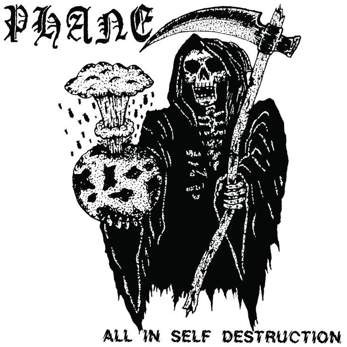 PHANE - All In Self Destruction cover 
