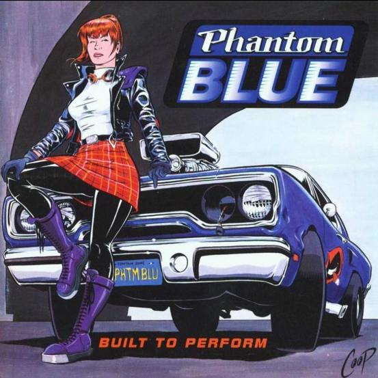 PHANTOM BLUE - Built to Perform cover 