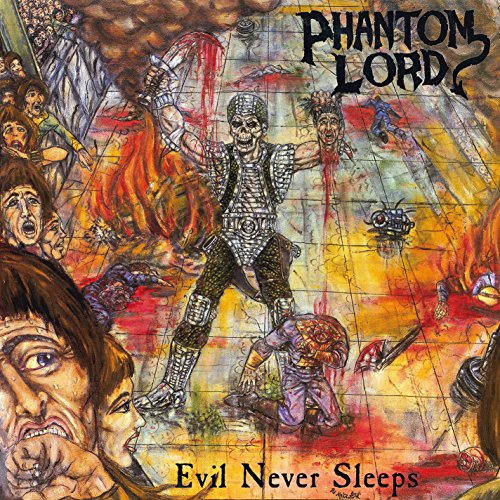 PHANTOM LORD - Evil Never Sleeps cover 