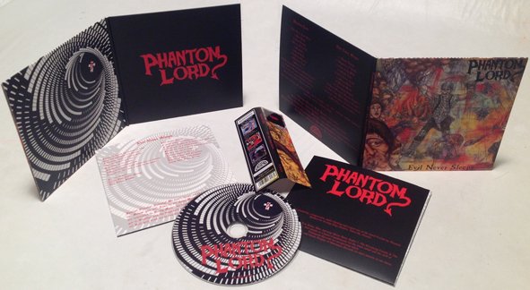 PHANTOM LORD - Phantom Lord / Evil Never Sleeps cover 