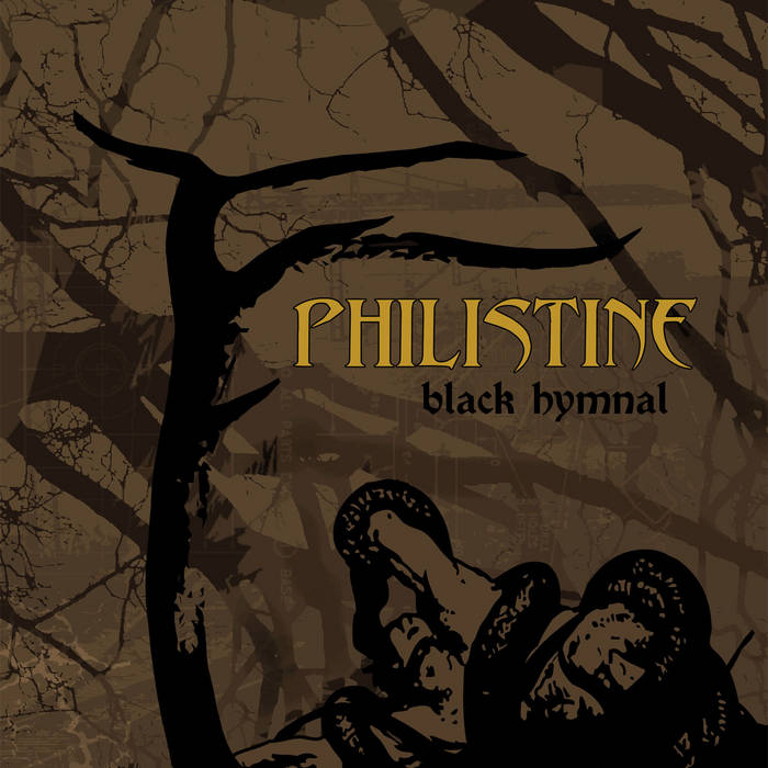 PHILISTINE - Black Hymnal cover 