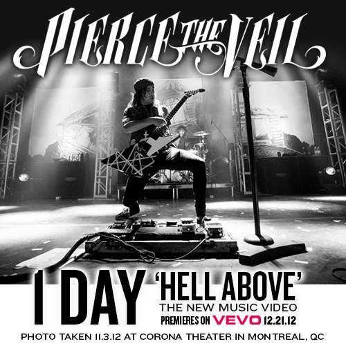 PIERCE THE VEIL - Hell Above cover 