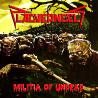 PLAGUE ANGELS - Militia of Undead cover 