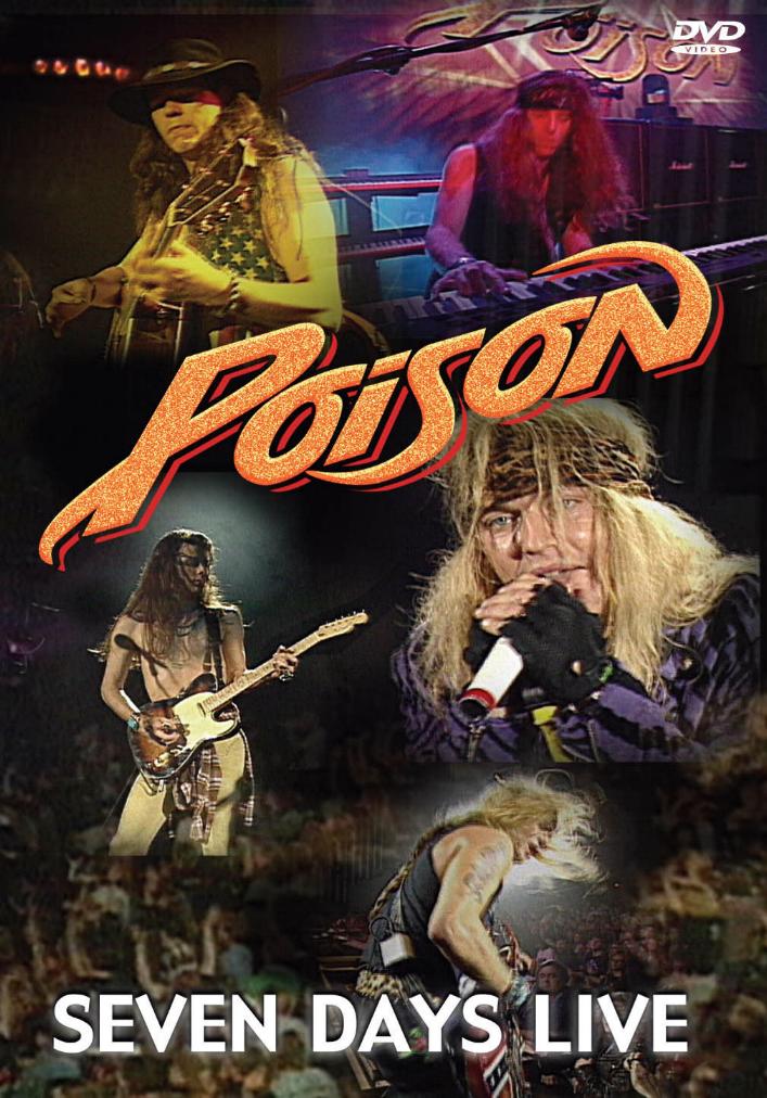 POISON - Seven Days Live cover 