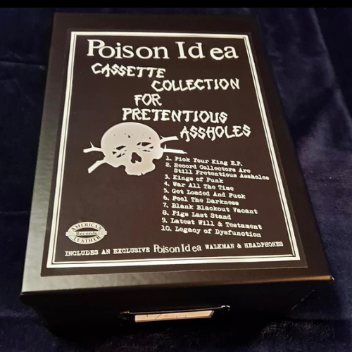 POISON IDEA - Cassette Collection For Pretentious Assholes cover 
