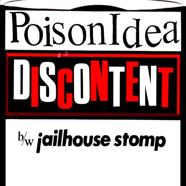 POISON IDEA - Discontent cover 