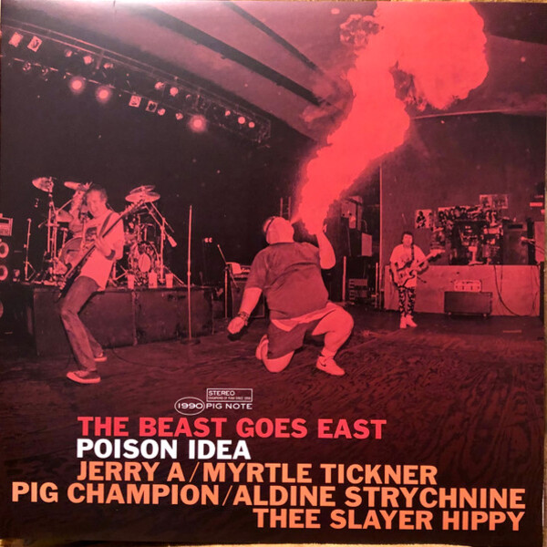 POISON IDEA - The Beast Goes East cover 