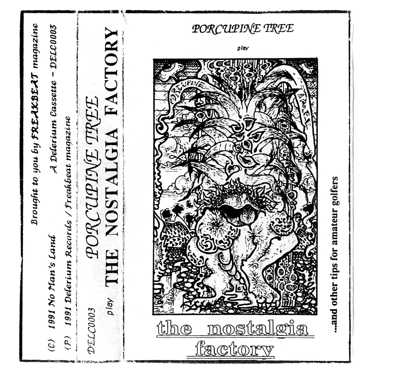 PORCUPINE TREE - The Nostalgia Factory cover 