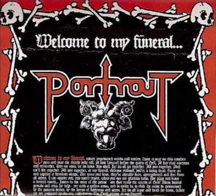 PORTRAIT - Welcome to My Funeral cover 