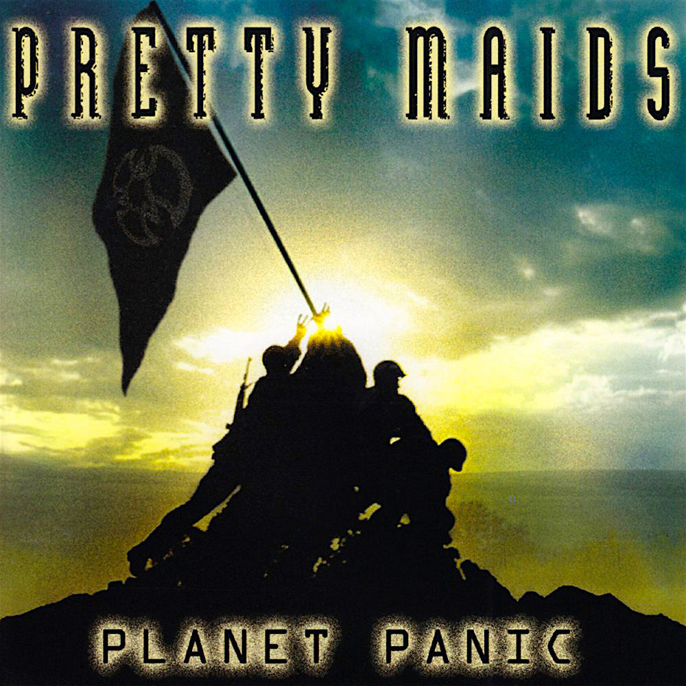 PRETTY MAIDS - Planet Panic cover 