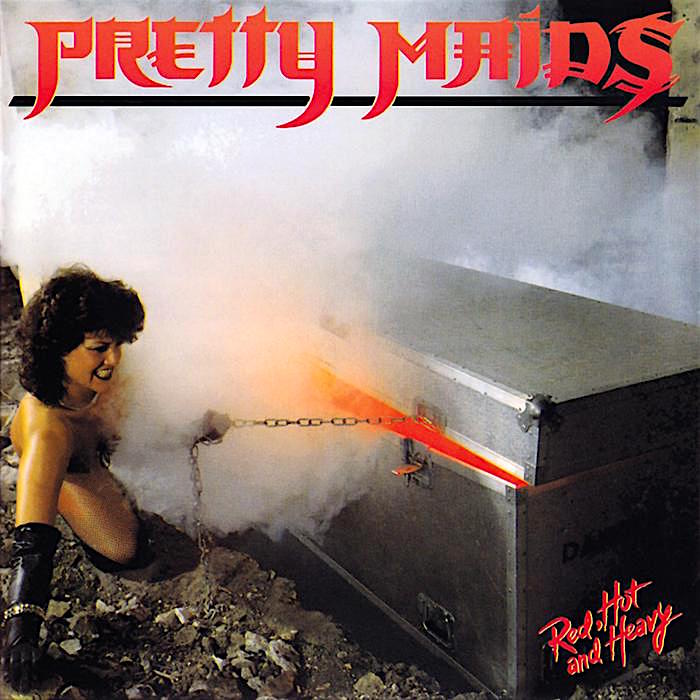 PRETTY MAIDS - Red, Hot and Heavy cover 