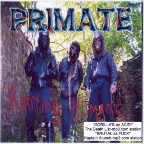 PRIMATE - Hunting Humans cover 