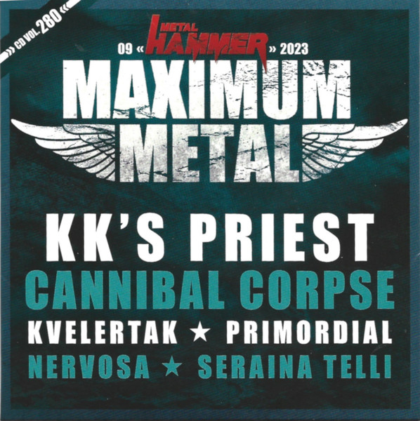 PRIMORDIAL - Maximum Metal Vol. 280 cover 