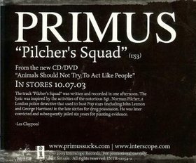 PRIMUS - Pilcher's Squad cover 