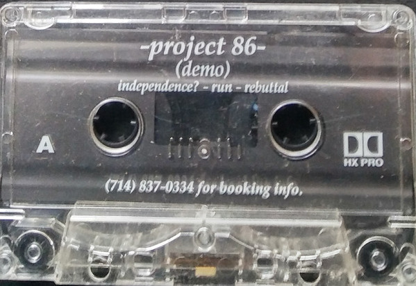 PROJECT 86 - Demo cover 