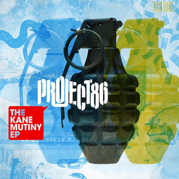 PROJECT 86 - The Kane Mutiny EP cover 