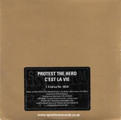 PROTEST THE HERO - C'est La Vie cover 