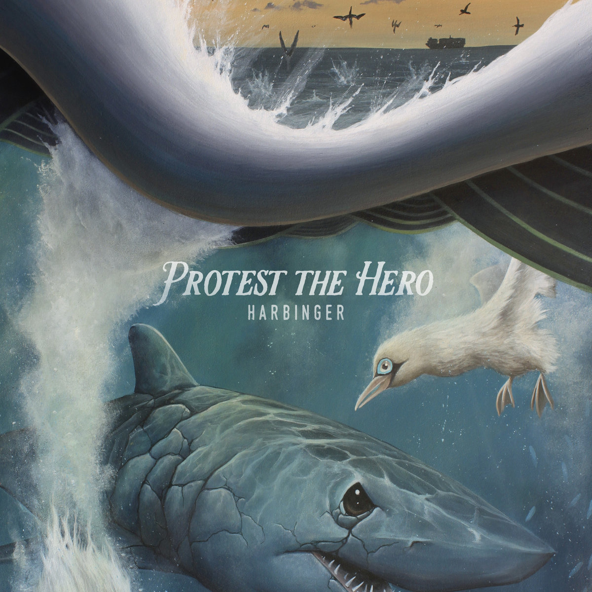 PROTEST THE HERO - Harbinger cover 