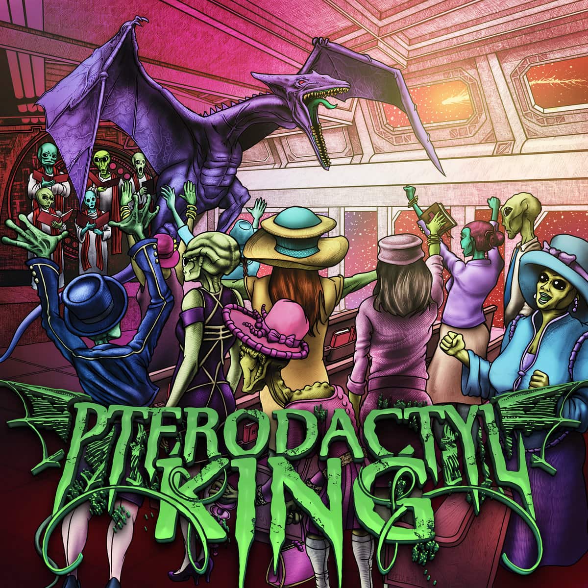 PTERODACTYL KING - Pathway To Peace cover 
