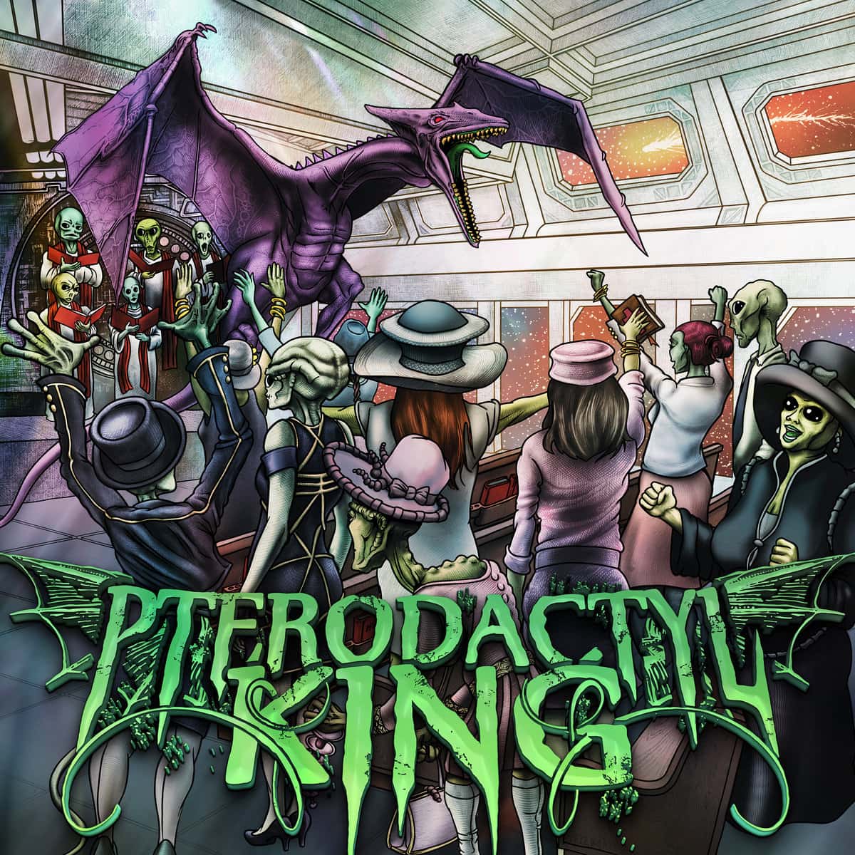 PTERODACTYL KING - Pterodactyl King cover 