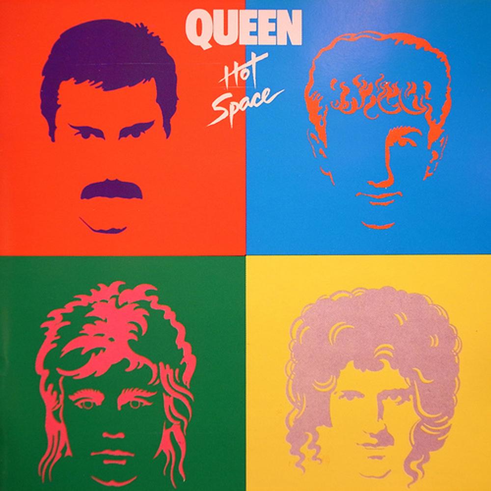 QUEEN - Hot Space cover 