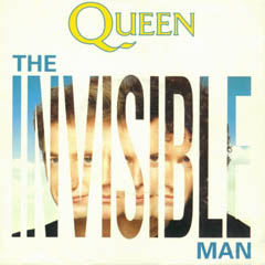 QUEEN - The Invisible Man cover 