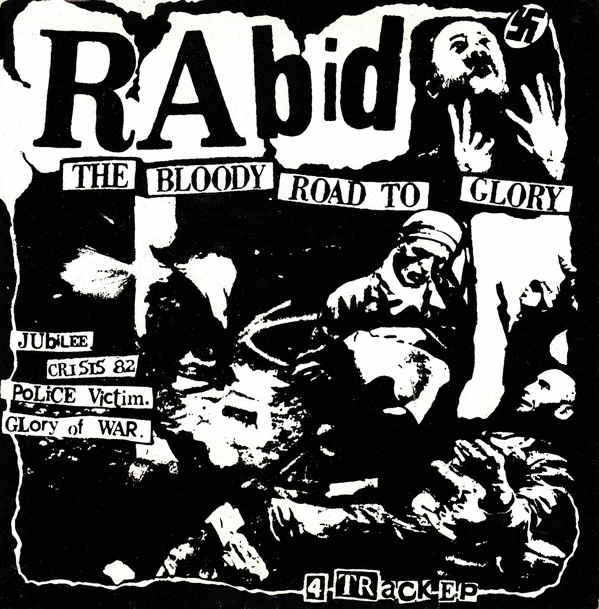 RABID - Bloody Road To Glory cover 
