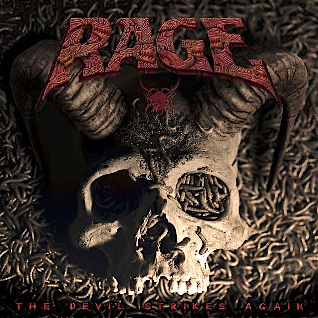 RAGE - The Devil Strikes Again cover 
